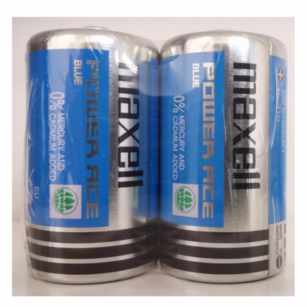 Maxell D size 1.5V General Purpose Battery 2pcs shrink - R20(C)2P