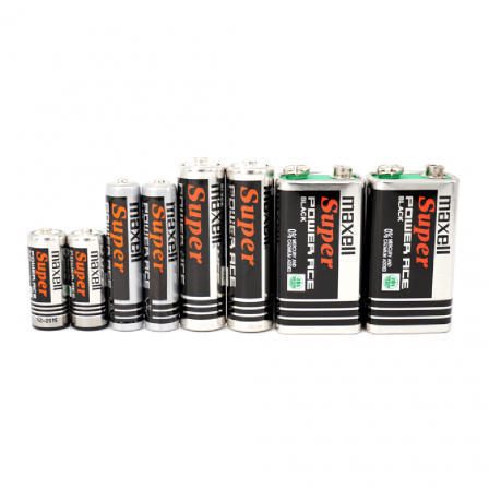 Maxell 9V size Super Heavy Duty 1pcs shrink - 6F22(AB)1P