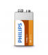 PHILIPS 9V Size LongLife Zinc Chloride Batteries 1pcs card (6F22L1B/97)