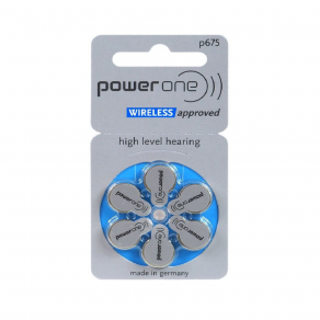 Power One by Varta Hearing Aid Battery (P675) 6-pcs card