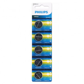PHILIPS Lithium CoinCell 5pcs card (CR2032/97)