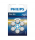 PHILIPS Zinc Air 6-pcs card (ZA675B6A/97)