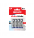 Maxell AA size 1.5V Alkaline Batteries 4pcs card - LR6(GD)4B